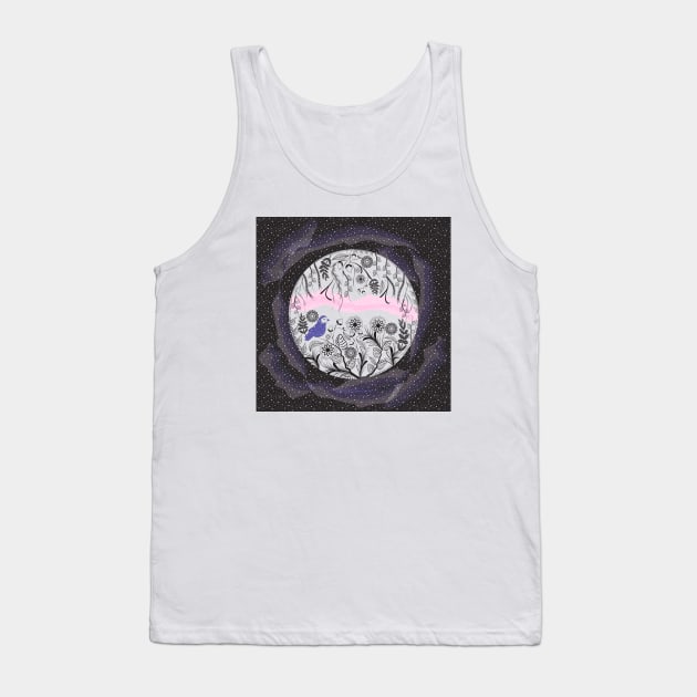 Forest in space Tank Top by famenxt